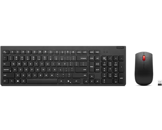 Ensemble clavier et souris sans fil Lenovo pour usage commercial